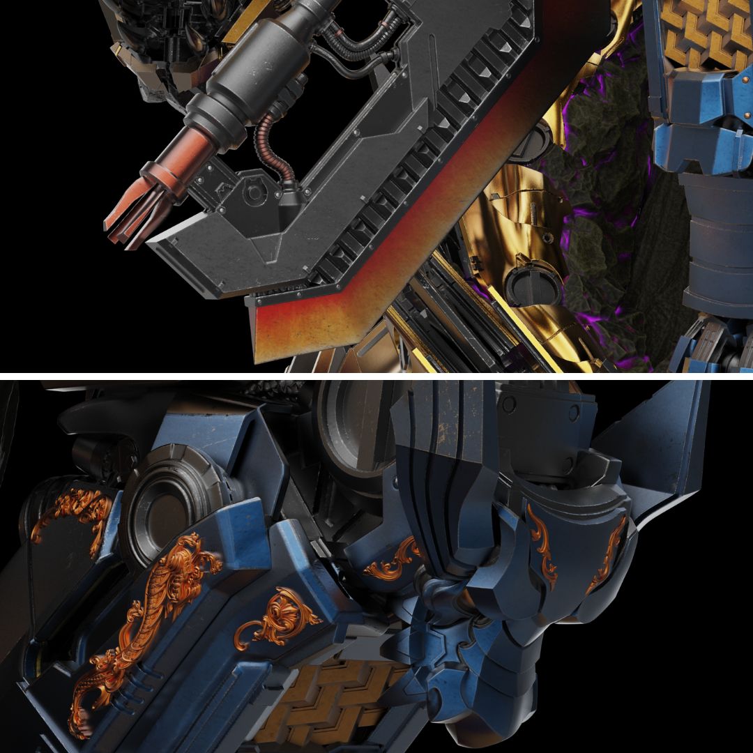 Optimus Prime - Gold Dragon (Mythical Beasts Series) By Xm Studios -XM Studios - India - www.superherotoystore.com