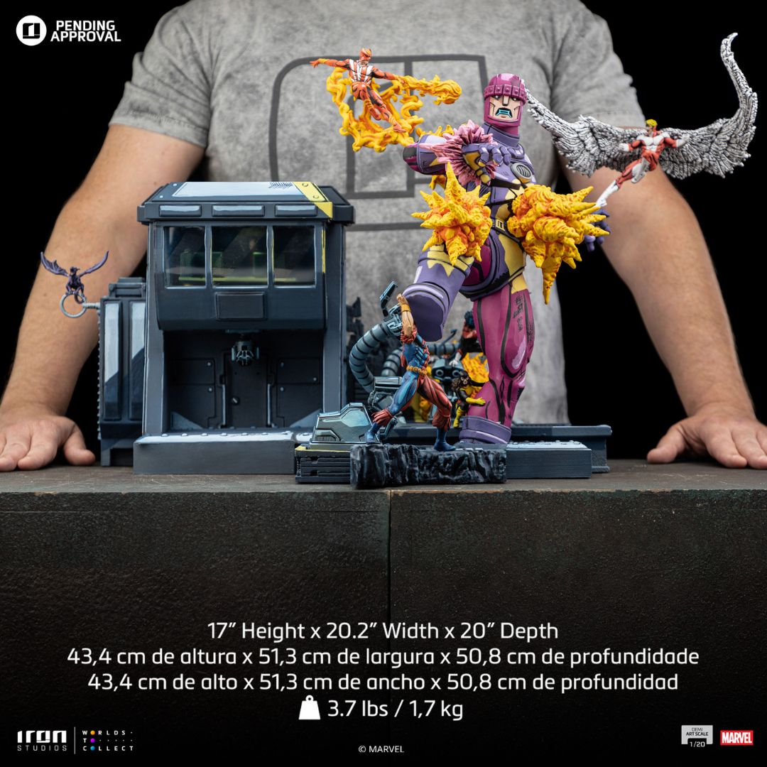 X-Men Danger Room B (Comics Version) Demi Art 1/20 Statue By Iron Studios -Iron Studios - India - www.superherotoystore.com