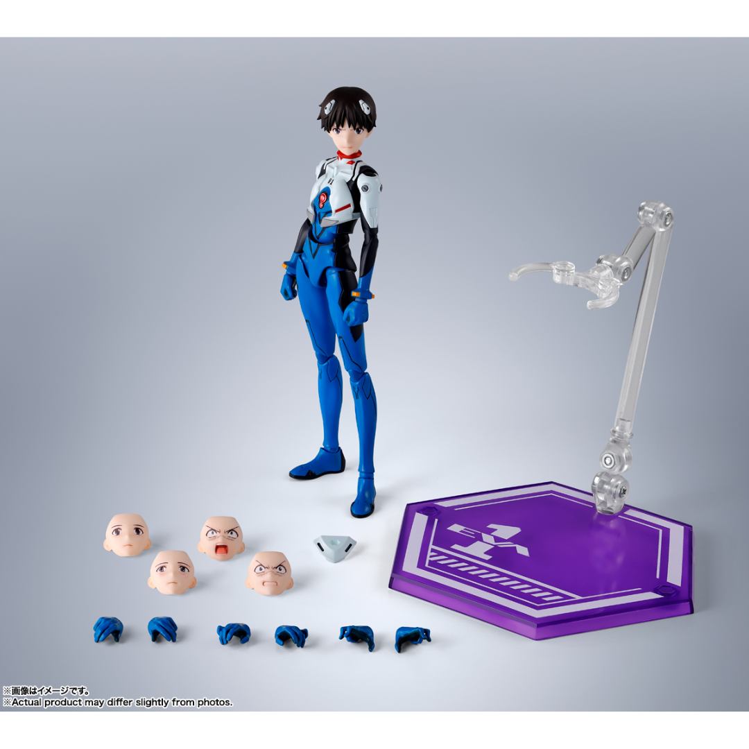 Evangelion Shinji Ikari S.H.Figuarts By Tamashii Nations -Tamashii Nations - India - www.superherotoystore.com
