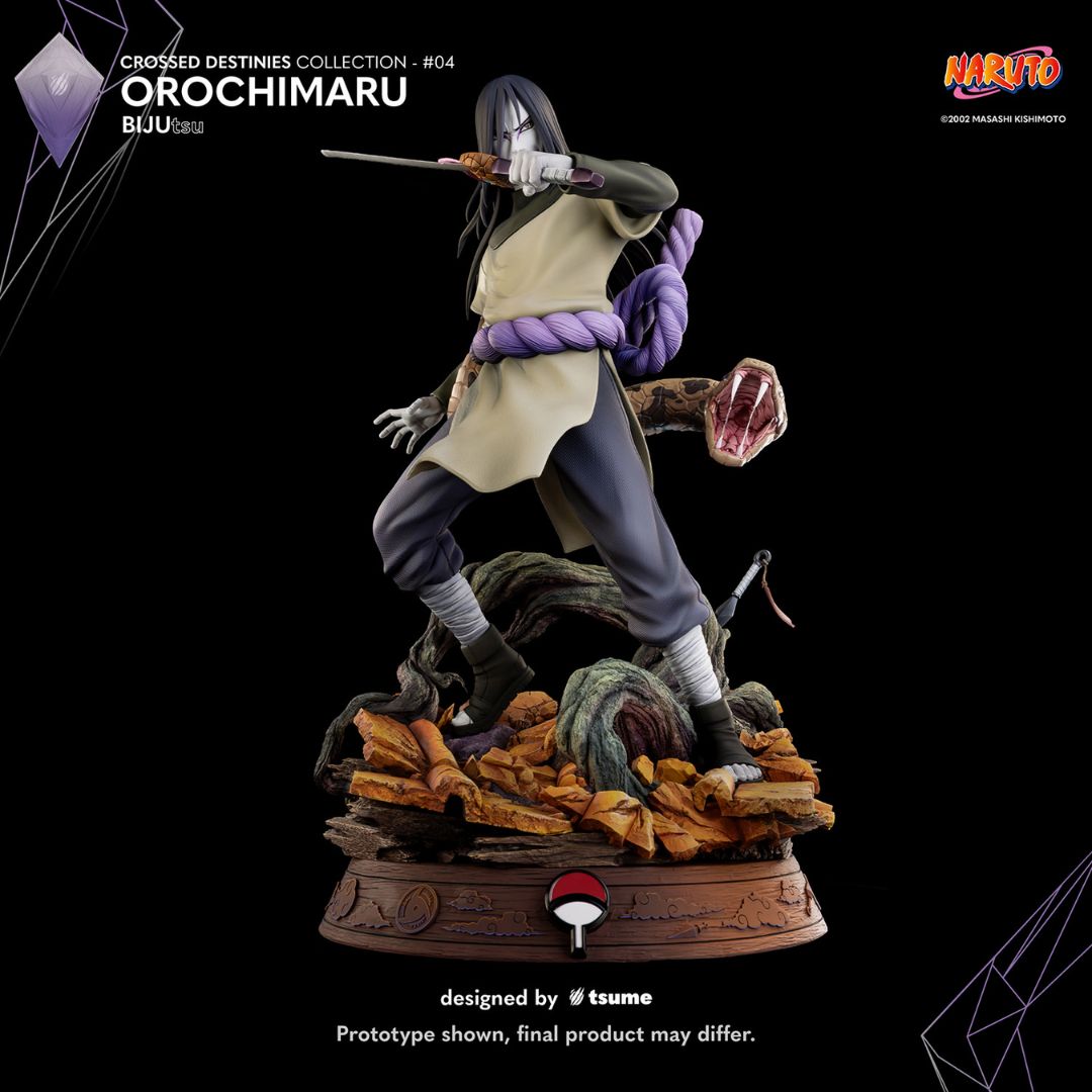 Orochimaru Bijutsu Statue By Tsume Art -Tsume Art - India - www.superherotoystore.com