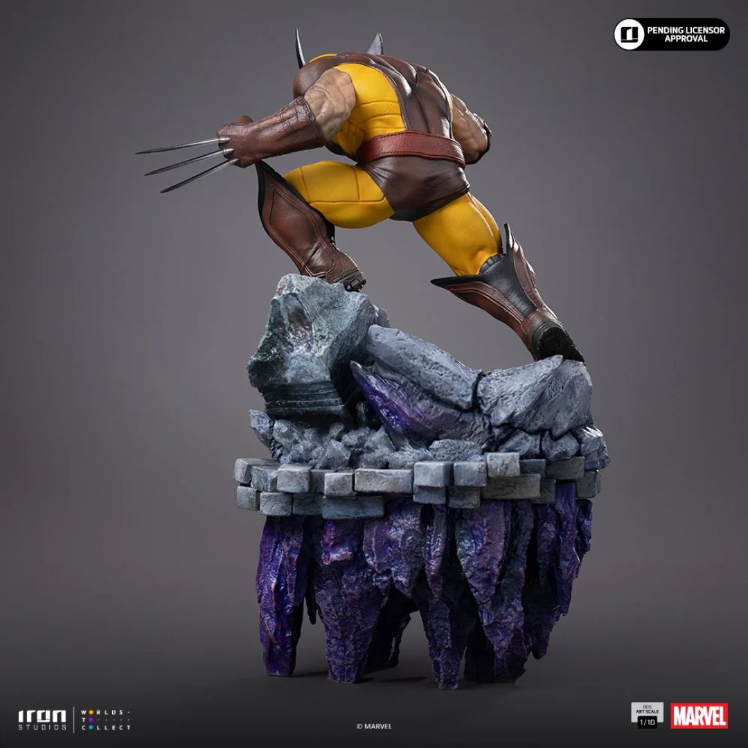 Wolverine - Infinity Gauntlet Diorama - Bds Art Statue By Iron Studios