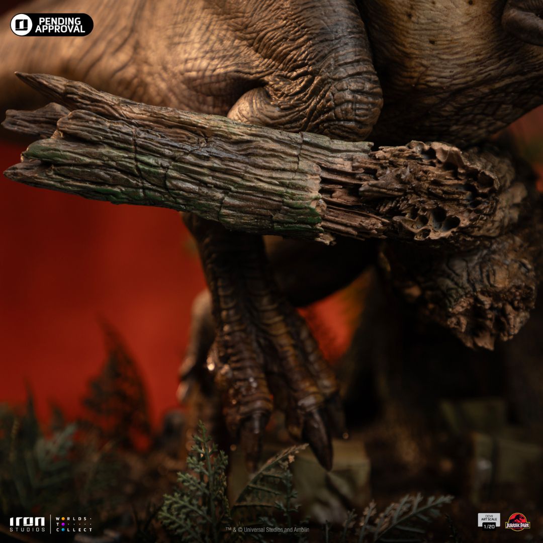 T-Rex Chase Demi Art Statue By Iron Studios -Iron Studios - India - www.superherotoystore.com