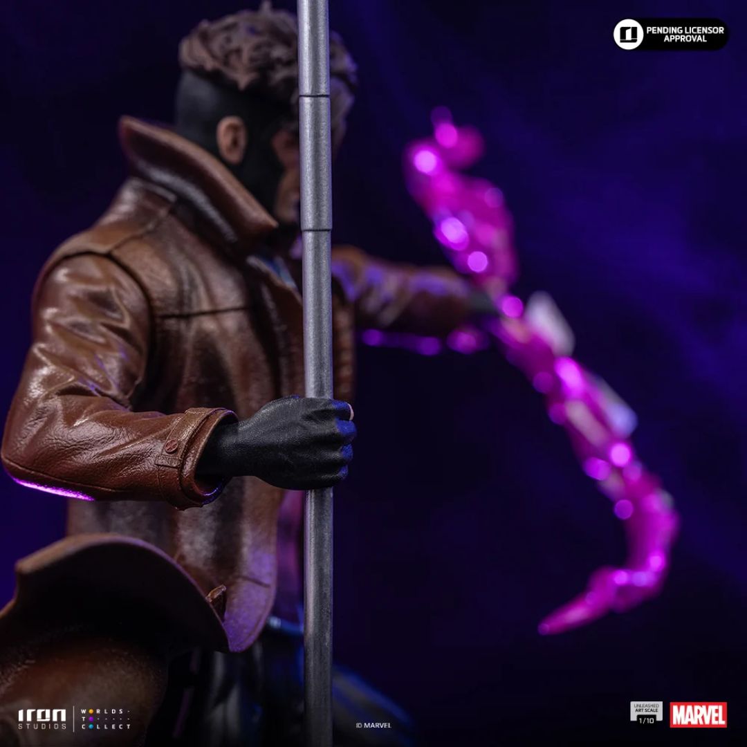 Gambit Unleashed - X-Men - Art Scale 1/10 Statue By Iron Studios