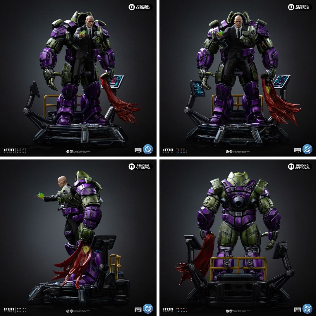 Lex Luthor Statue By Iron Studios -Iron Studios - India - www.superherotoystore.com