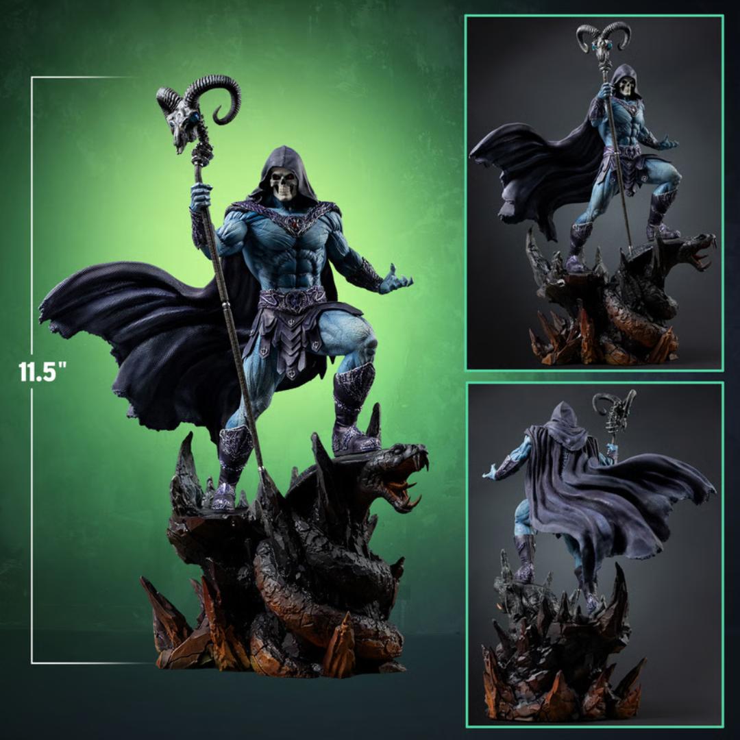 Masters Of The Universe Movie Skeletor Statue By Iron Studios