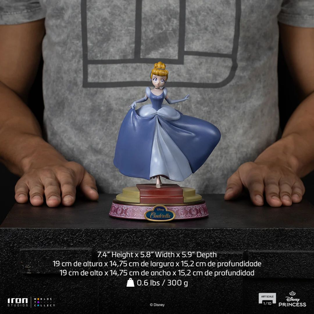 Cinderella – Disney Princess Statue by Iron Studios (Art Scale 1/10) -Iron Studios - India - www.superherotoystore.com