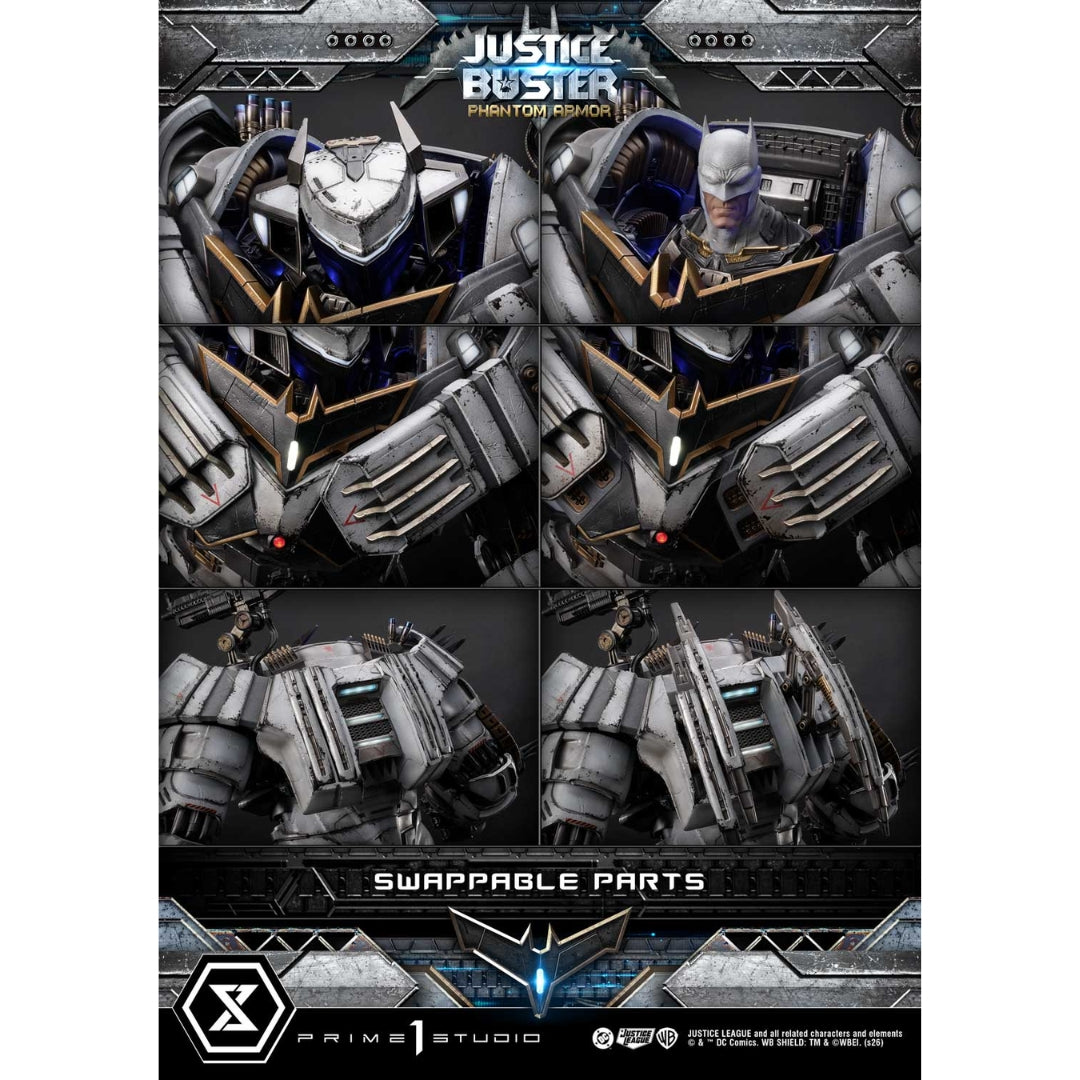 Justice League (Comics) Justice Buster: Phantom Armor Statue By Prime1 Studios -Prime 1 Studio - India - www.superherotoystore.com