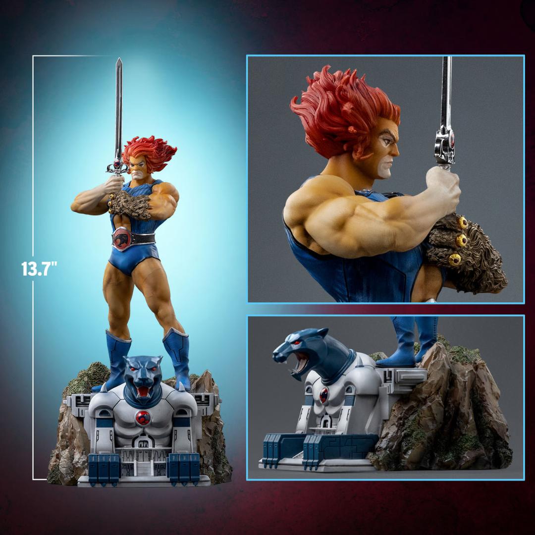 Thundercats Lion-O Unleashed Art Scale Statue By Iron Studios