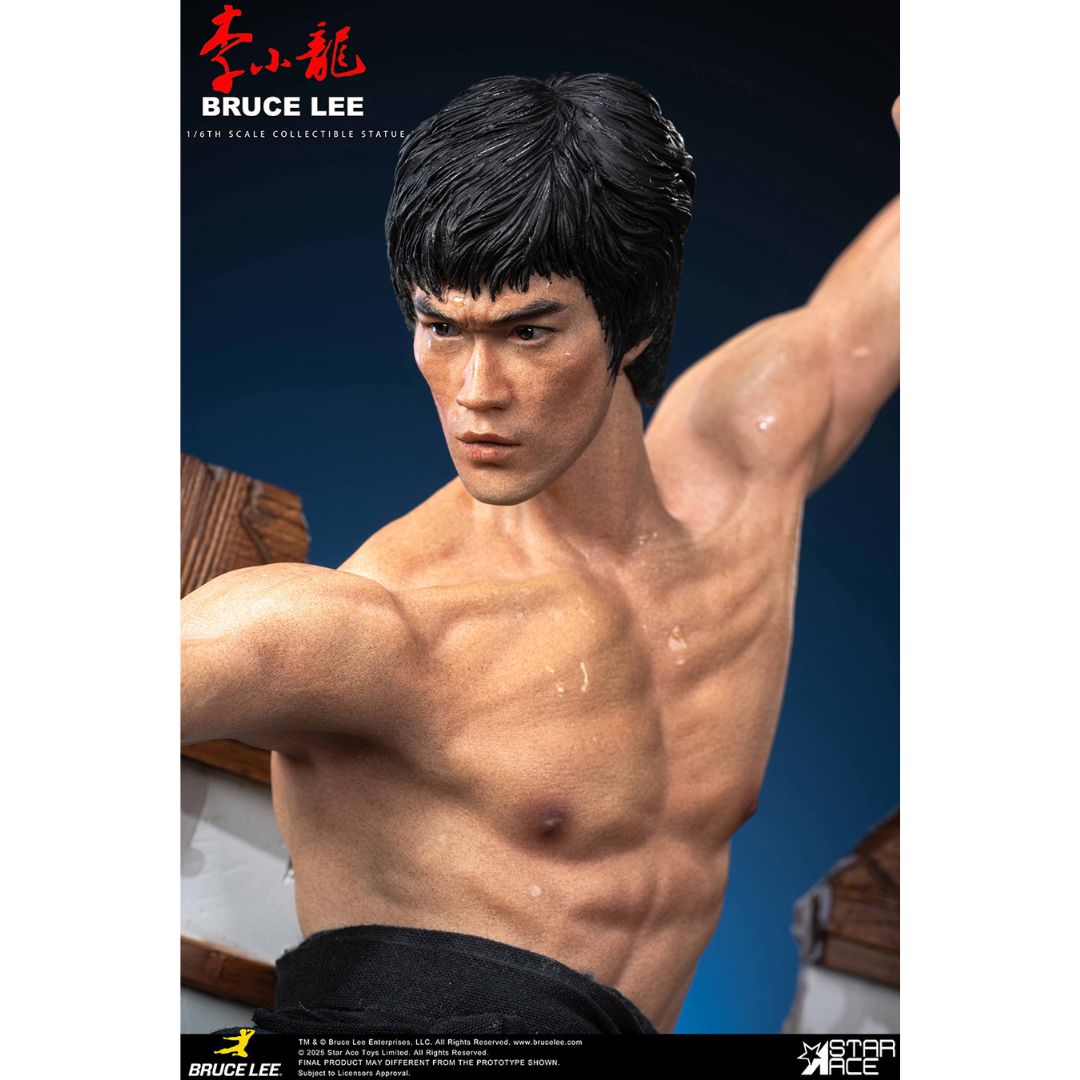Bruce Lee (Flying-Kick) Statues By Star Ace Toys -Star Ace Toys - India - www.superherotoystore.com
