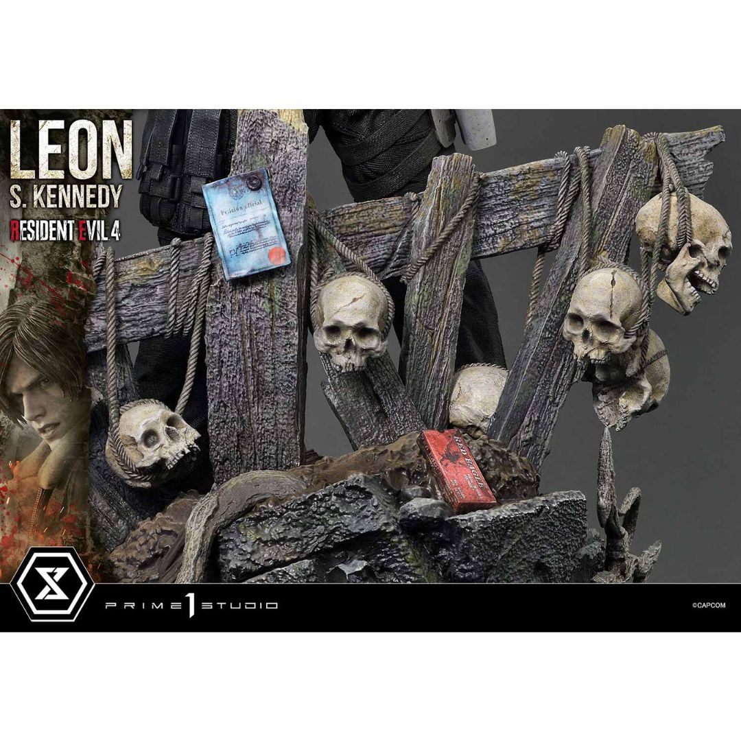 Leon S. Kennedy Quarter Scale Statue By Prime1 Studios -Prime 1 Studio - India - www.superherotoystore.com