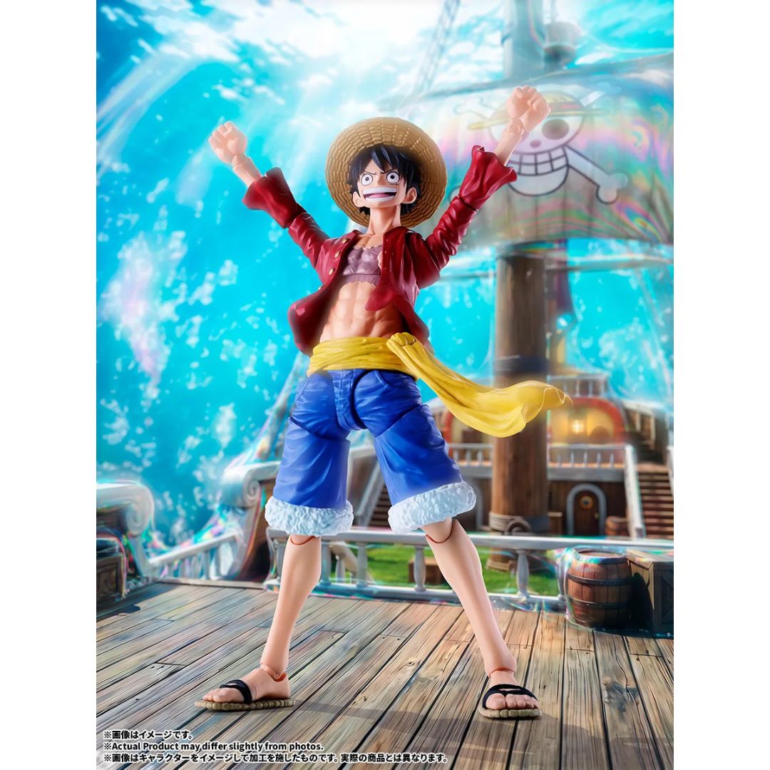 One Piece Monkey.D.Luffy -Two Years Later- S.H.Figuarts Action Figure By Tamashii Nations