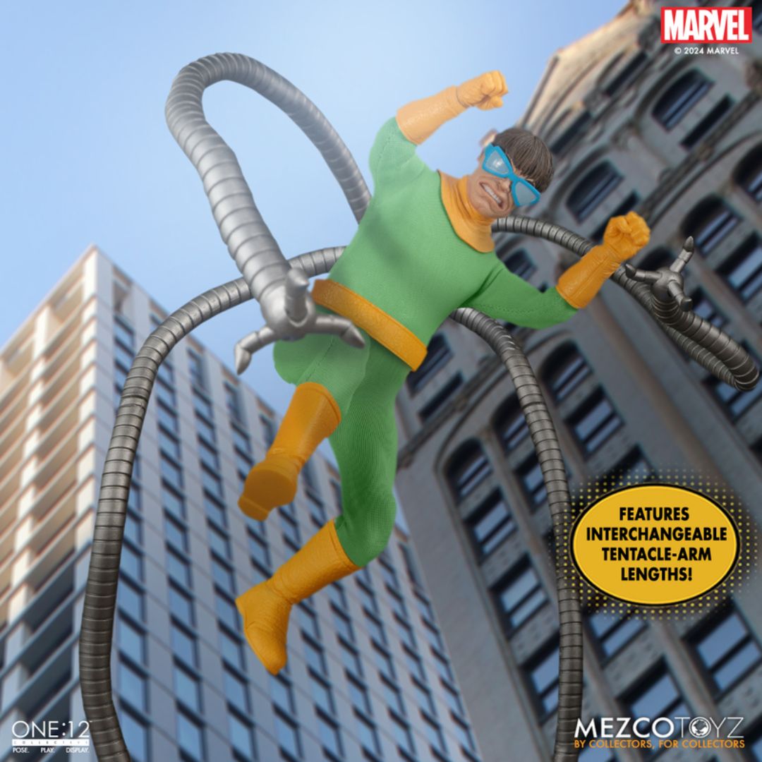 Doctor Octopus One:12 Collective Action Figure by Mezco -Mezco Toys - India - www.superherotoystore.com