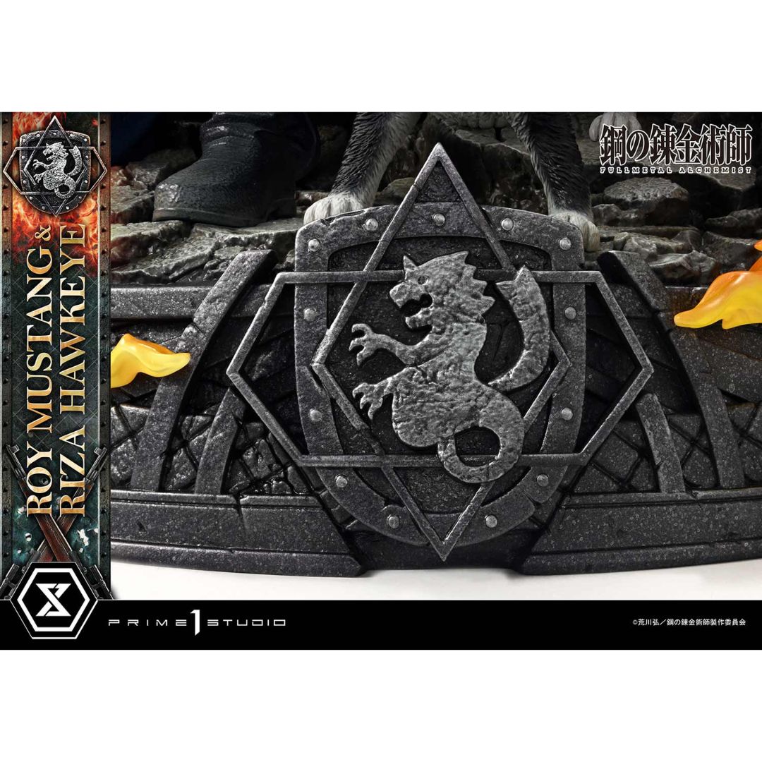 Fullmetal Alchemist Roy Mustang & Riza Hawkeye Dx Regular Version statue By Prime1 Studios -Prime 1 Studio - India - www.superherotoystore.com