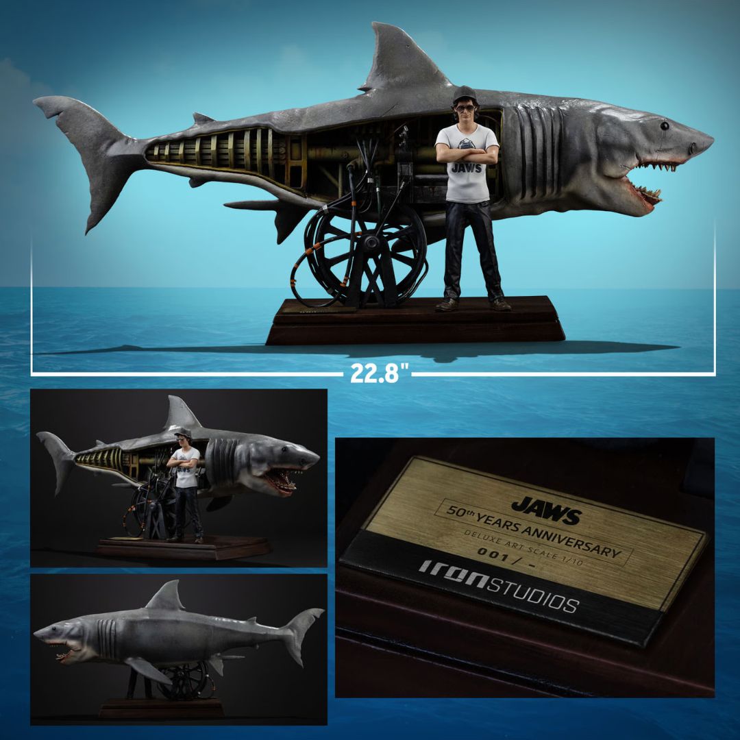 Steven Spielberg (Jaws 50Th Anniversary) - Jaws By Iron Studios
