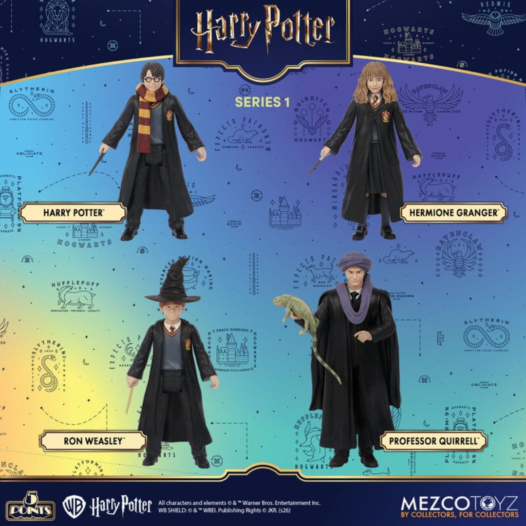 Harry Potter Series 1 Action Figure 20Pc Assortment By Mezco Toys -Mezco Toys - India - www.superherotoystore.com