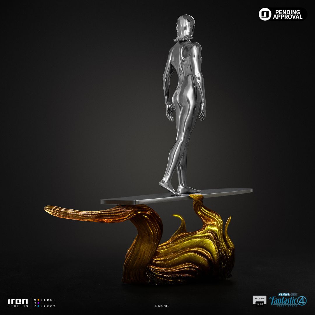 Fantastic four Silver Surfer Art Statue By Iron Studios