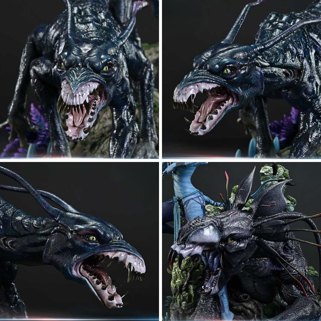 Avatar (Film) Neytiri & Thanator Bonus Version Statue By Prime1 Studios -Prime 1 Studio - India - www.superherotoystore.com