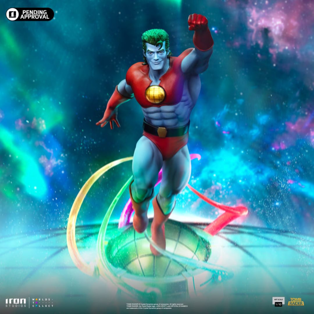 Captain Planet Captain Planet And The Planeteers Statue By Iron Studios -Iron Studios - India - www.superherotoystore.com