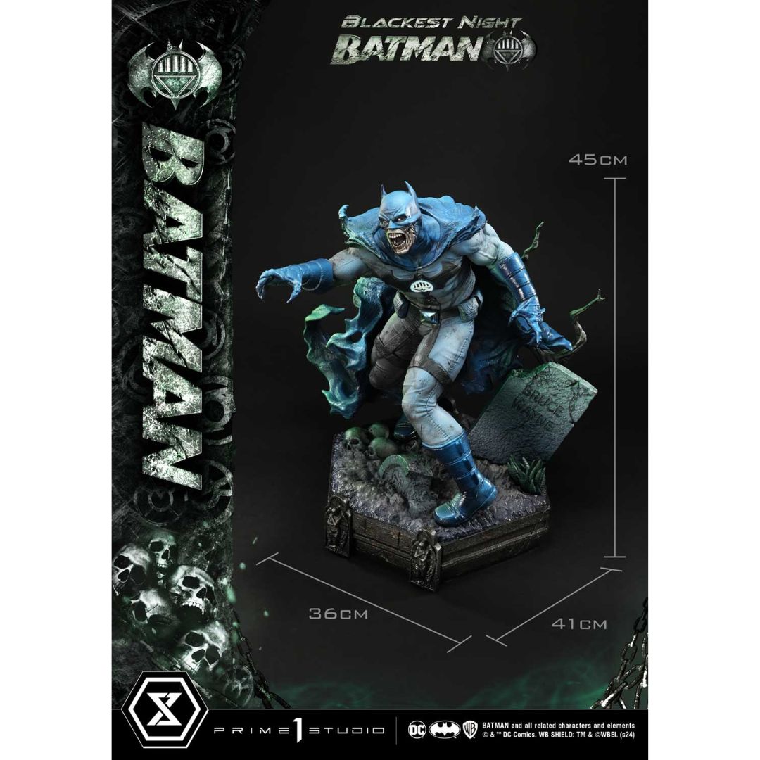 Blackest Night (Comics) Batman Statue by Prime 1 Studios -Prime 1 Studio - India - www.superherotoystore.com