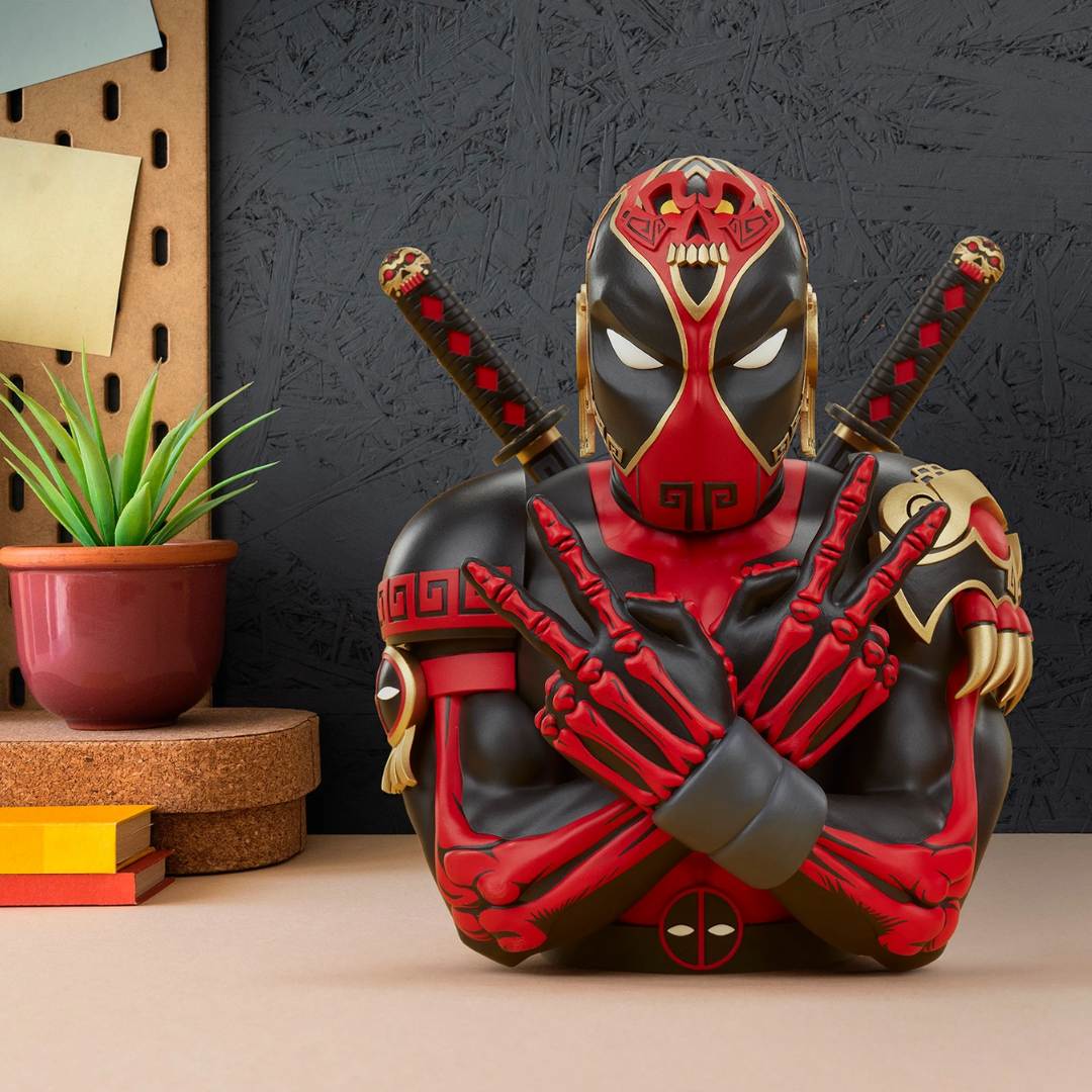 Deadpool Designer Collectible Bust by Sideshow Collectibles -Sideshow Collectibles - India - www.superherotoystore.com