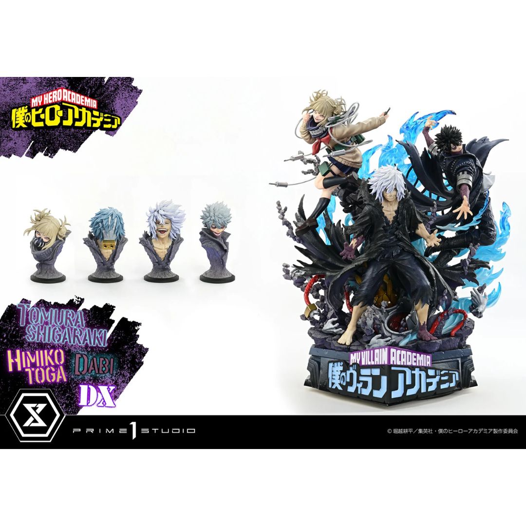 Tomura Shigaraki, Dabi, And Himiko Toga (Deluxe Version) By Prime1 Studios -Prime 1 Studio - India - www.superherotoystore.com