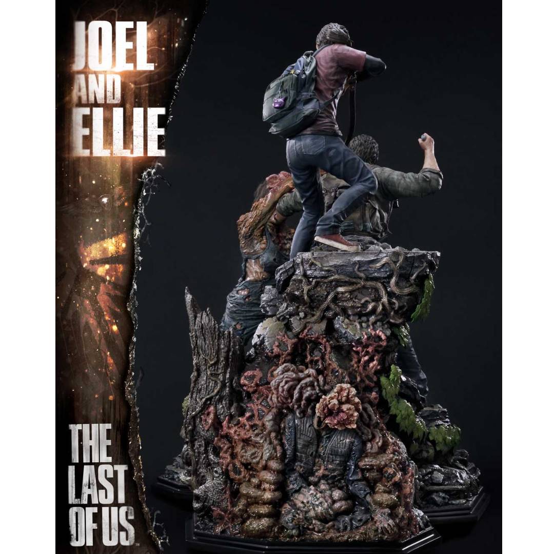THE LAST OF US ポストパンデミックエディション フィギュア The Last of Us Part 1 Joel ＆ Ellie DX Bonus Version Figure