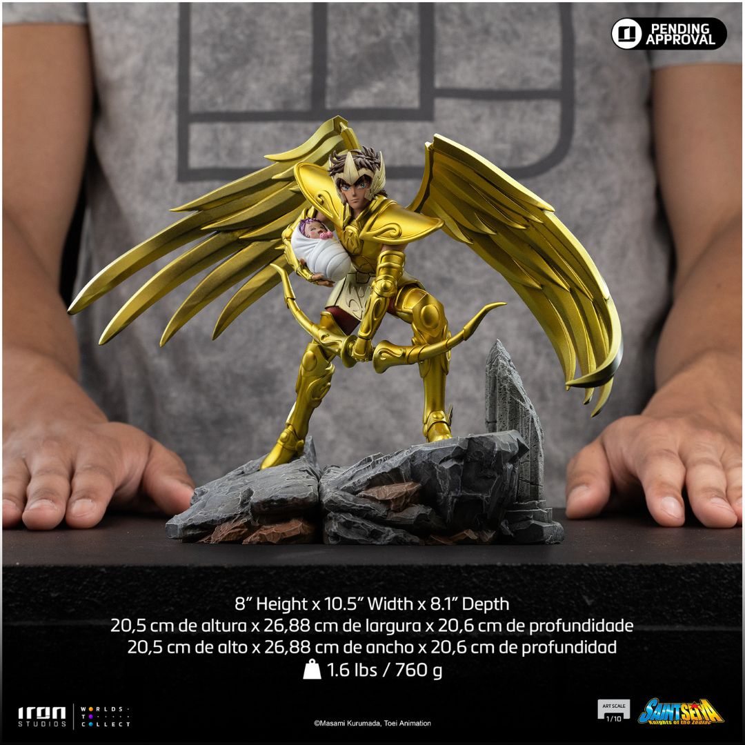 Sagittarius Aiolos Art Statue By Iron Studios