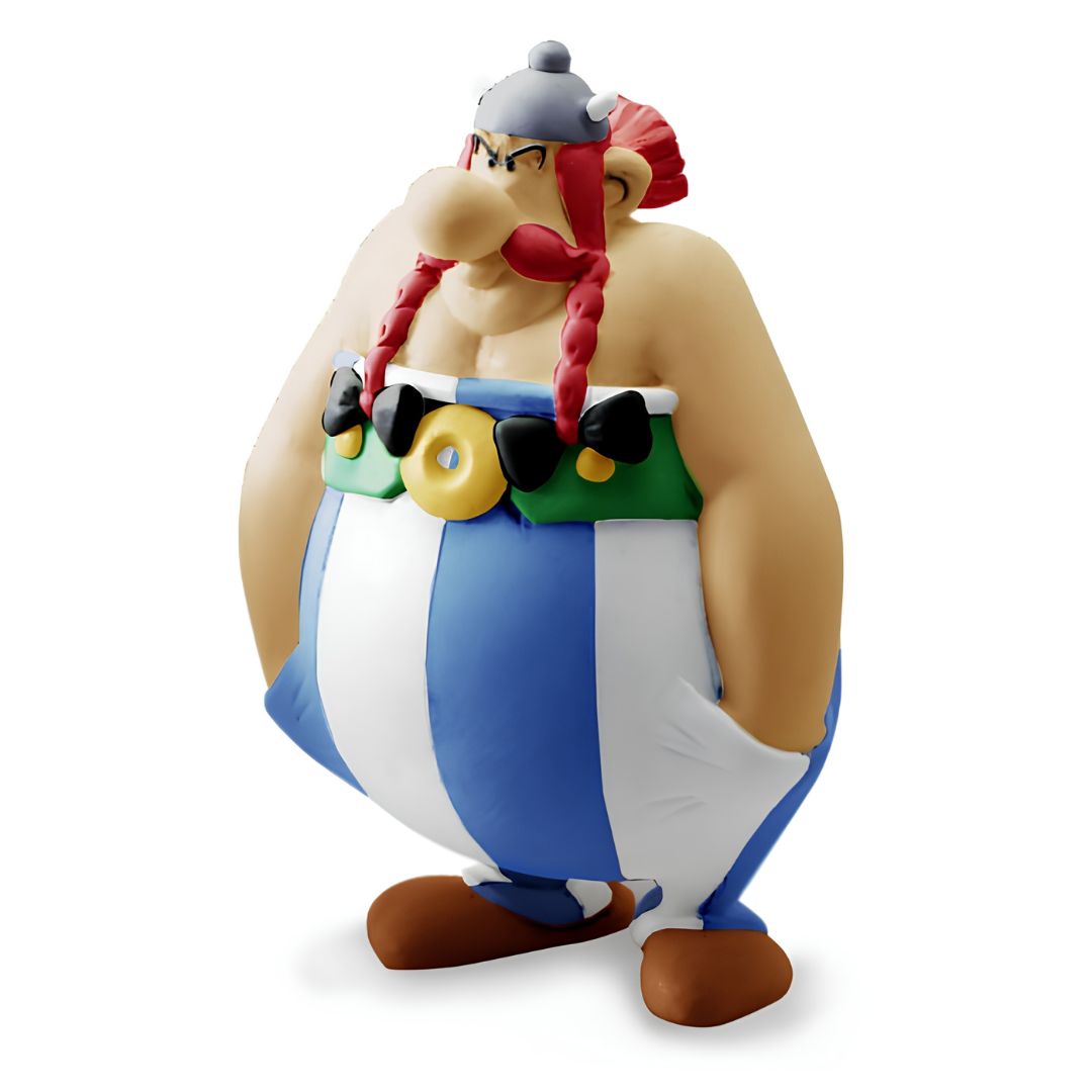 Asterix Pvc Figurine - Obelix Hands In The Pockets Statue By Plastoy -Plastoy - India - www.superherotoystore.com