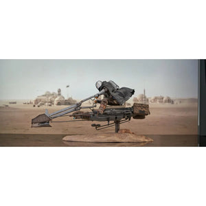 Star Wars: The Mandalorian Din Djarin on Speeder Bike Premier Collection 1:7 Scale Statue by Diamond Select Toys -Diamond Gallery - India - www.superherotoystore.com