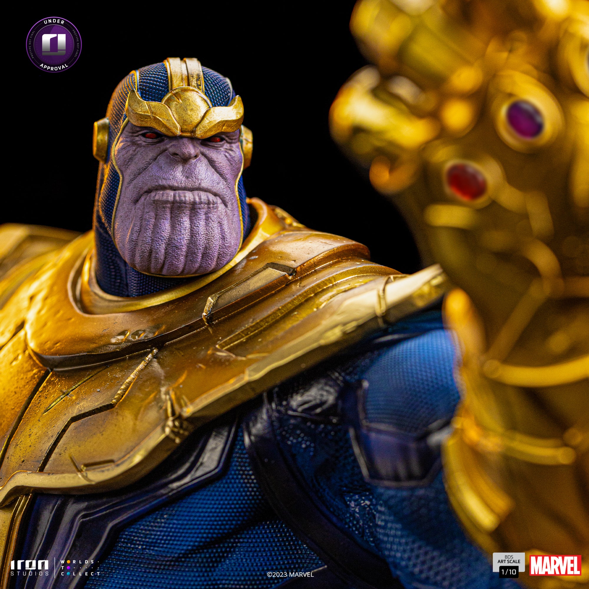 Thanos Infinity gauntlet Diaroma BDS Statue by Iron Studios -Iron Studios - India - www.superherotoystore.com