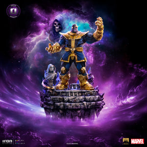 Thanos Infinity gauntlet Diaroma BDS 1/10 Scale Deluxe Statue by Iron Studios -Iron Studios - India - www.superherotoystore.com