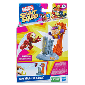 Marvel Stunt Squad Iron Man vs MODOK Set by Hasbro -Hasbro - India - www.superherotoystore.com