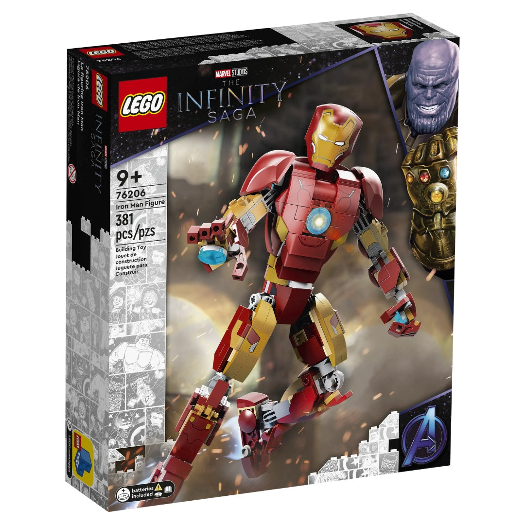 Iron Man Figure by LEGO -Lego - India - www.superherotoystore.com