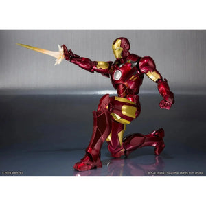 Iron Man 2 Iron Man MK 4 15th Anniversary Version Action Figure by S.H.Figuarts -SH Figuarts - India - www.superherotoystore.com