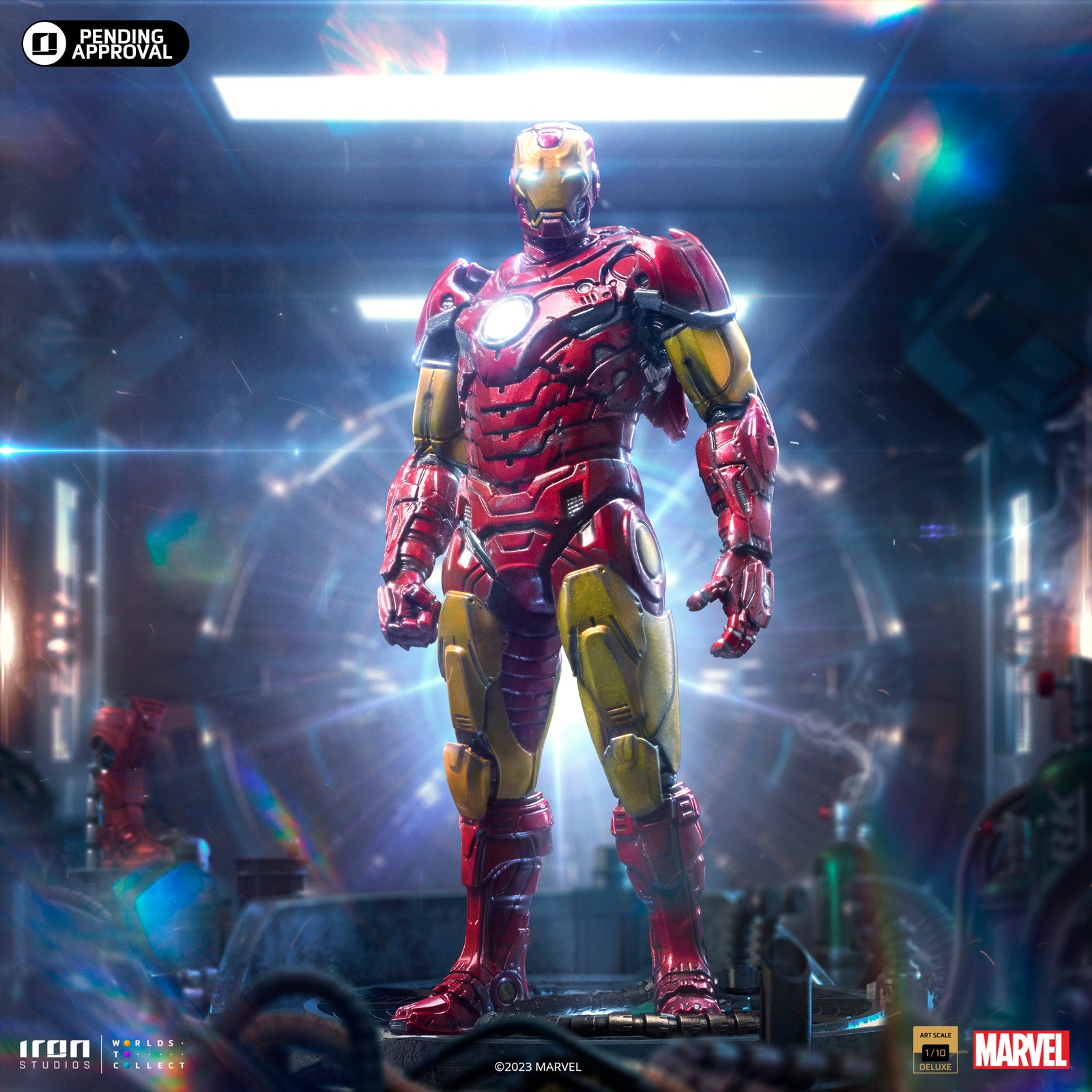 Iron Man Unleashed Statue by Iron Studios -Iron Studios - India - www.superherotoystore.com
