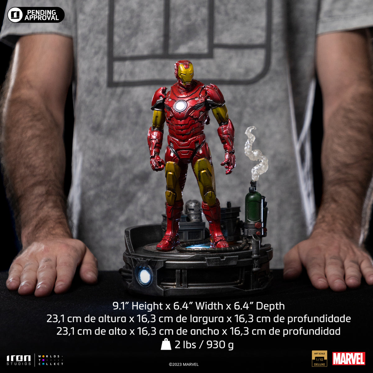 Iron Man Unleashed Statue by Iron Studios -Iron Studios - India - www.superherotoystore.com