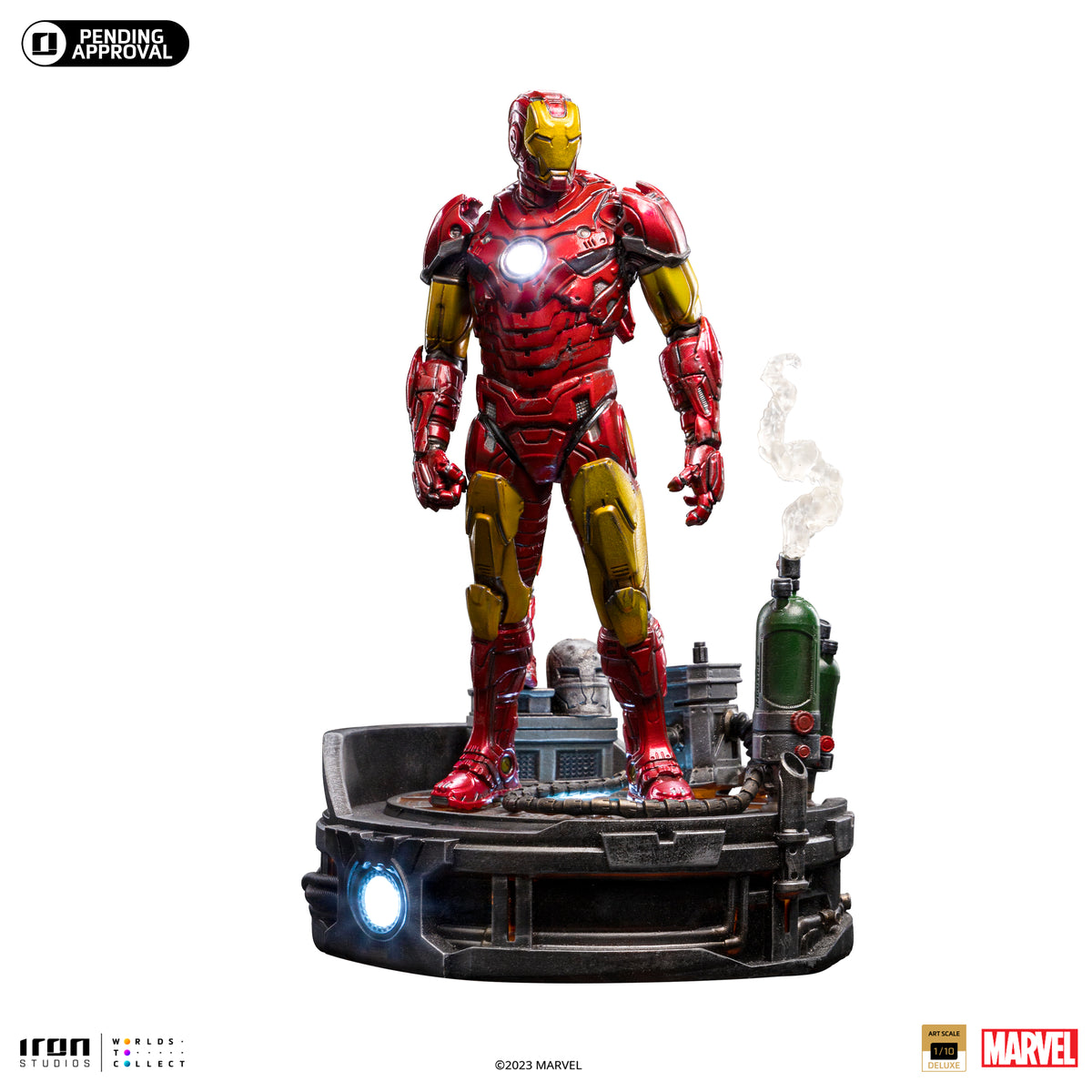 Iron Man Unleashed Statue by Iron Studios -Iron Studios - India - www.superherotoystore.com