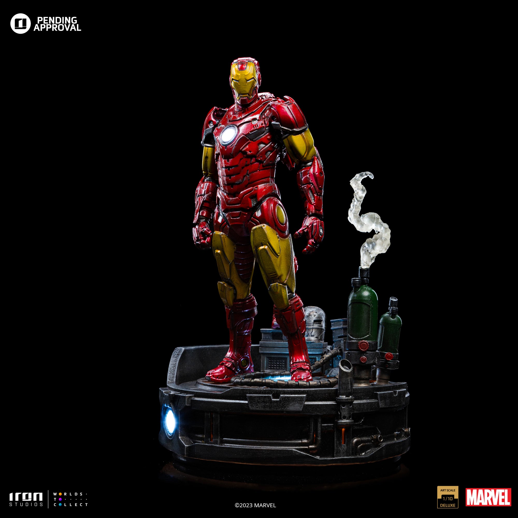 Iron Man Unleashed Statue by Iron Studios -Iron Studios - India - www.superherotoystore.com