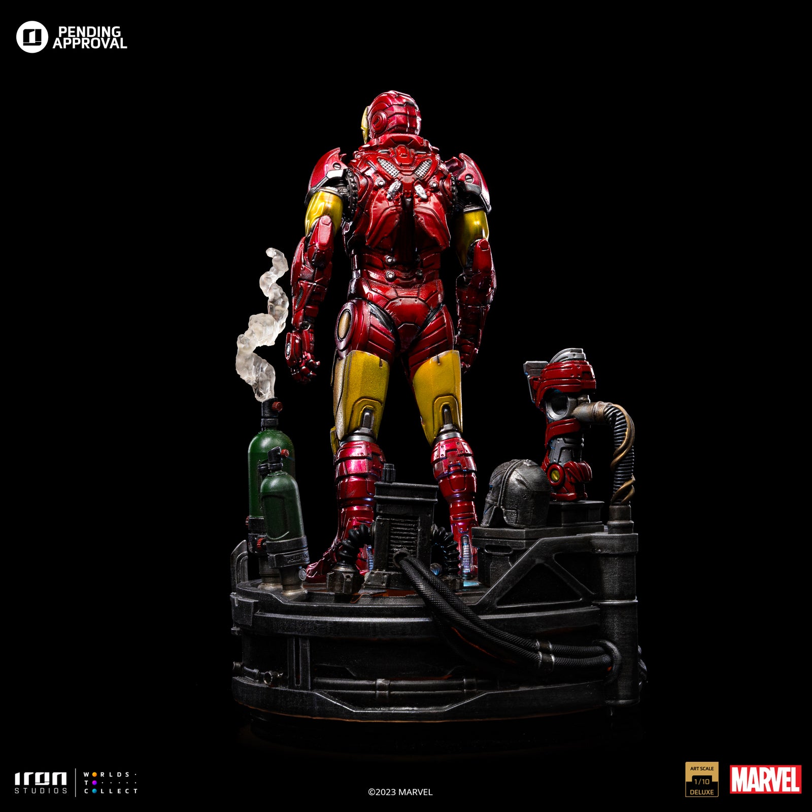 Iron Man Unleashed Statue by Iron Studios -Iron Studios - India - www.superherotoystore.com