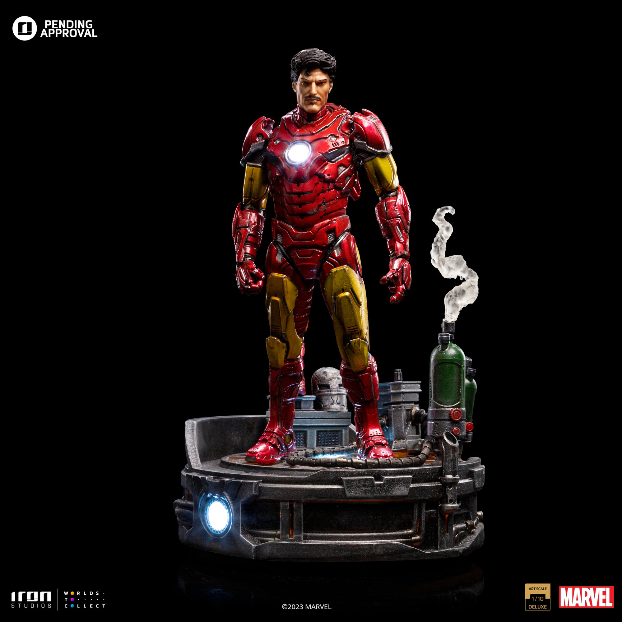 Iron Man Unleashed Statue by Iron Studios -Iron Studios - India - www.superherotoystore.com