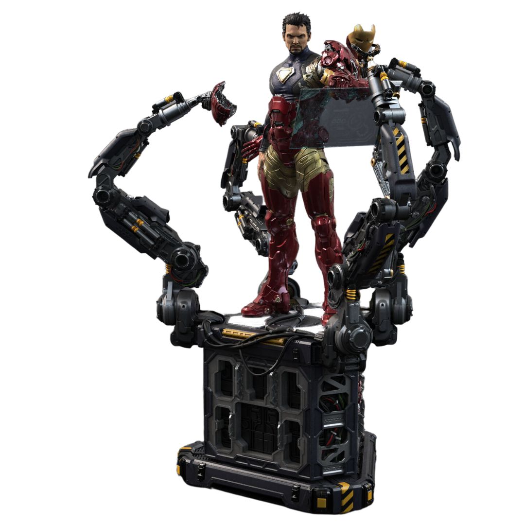 Iron Man (Suit Up) Ver B 1/4 Scale Statue by XM Studios -XM Studios - India - www.superherotoystore.com
