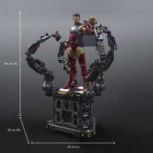 Iron Man (Suit Up) Ver B 1/4 Scale Statue by XM Studios -XM Studios - India - www.superherotoystore.com