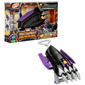 NERF Marvel Mech Strike Mechasaurs Black Panther Blaster by Hasbro -Hasbro - India - www.superherotoystore.com