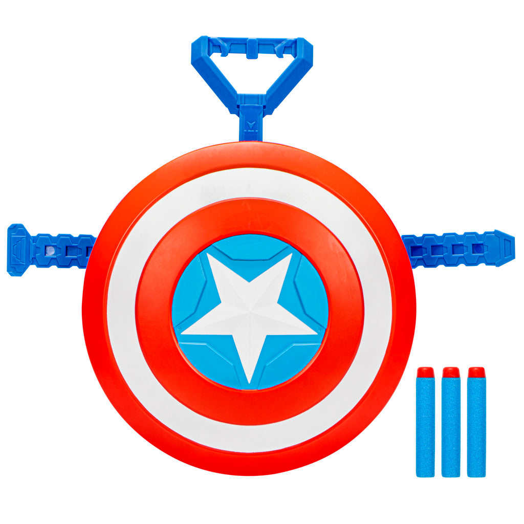 NERF Marvel Mech Strike Mechasaurs Captain America Redwing Blaster by Hasbro -Hasbro - India - www.superherotoystore.com