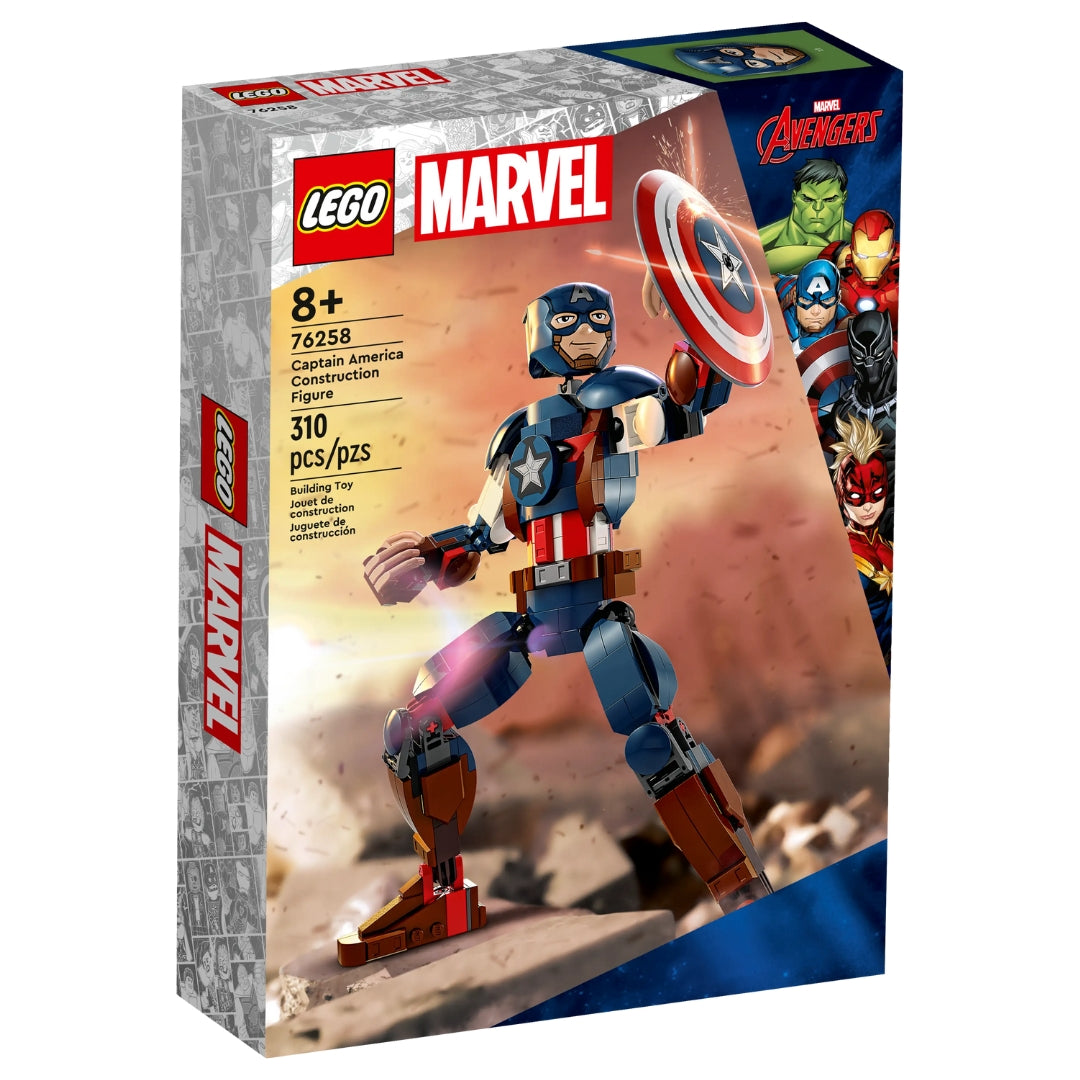 Captain America Construction Figure by LEGO -Lego - India - www.superherotoystore.com