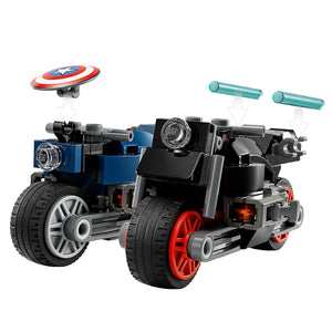 Black Widow & Captain America Motorcycles by LEGO -Lego - India - www.superherotoystore.com