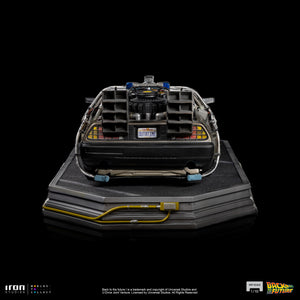 Delorean Back to the Future Art Scale by Iron Studios -Iron Studios - India - www.superherotoystore.com