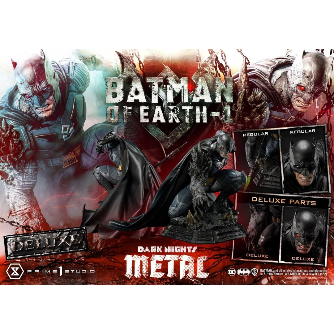 Dark Nights: Metal (Comics) Batman of Earth-1 Statue by Prime 1 Studio -Prime 1 Studio - India - www.superherotoystore.com