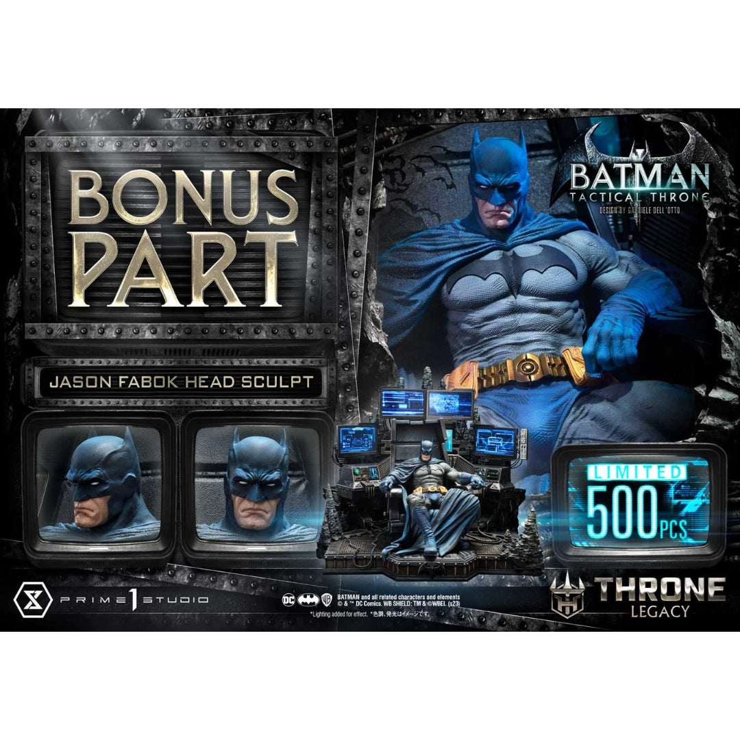 Batman Tactical Throne "Design by Gabriele Dell'Otto" Ultimate Bonus Version Statue by Prime 1 Studios -Prime 1 Studio - India - www.superherotoystore.com