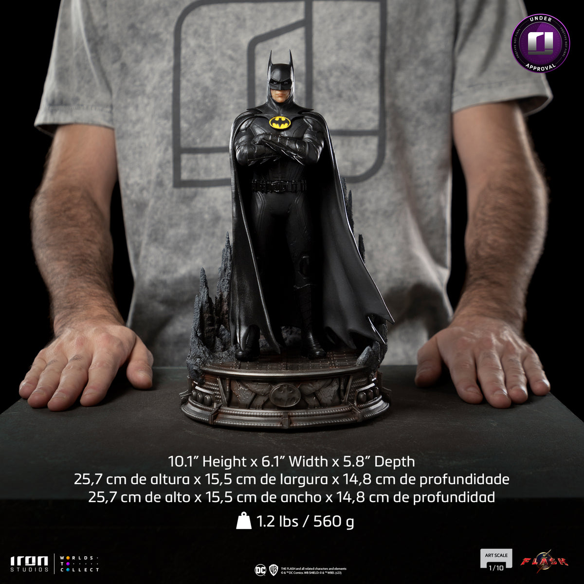 The Flash Movie Batman Statue by Iron Studios -Iron Studios - India - www.superherotoystore.com
